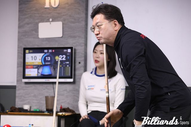 7세트 마지막 주자로 나선 성혁기는 12점을 획득하며 역전승을 노렸다.