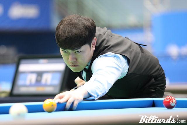 애버리지 전체 1위로 예선을 통과한 '디펜딩 챔프' 김준태.