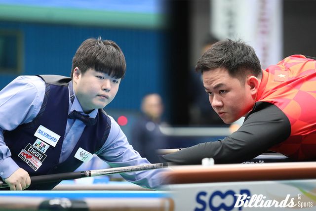 한국의 조명우와 베트남의 바오프엉빈이 8강에서 맞붙는다. 이외에도 8강에서 한국과 베트남이 4 대 4 맞대결을 벌인다. 사진=빌리어즈앤스포츠 DB