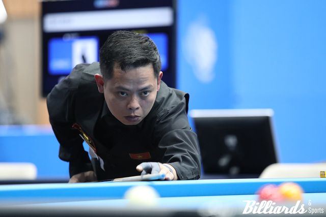 허정한을 꺾고 준결승에 오른 베트남의 레타인띠엔.