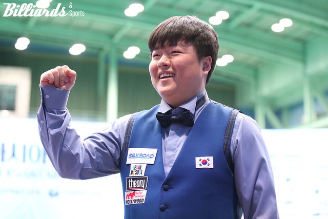 조명우가 '제13회 아시아캐롬선수권대회'에서 김준태를 물리치고 통산 두 번째 우승을 차지했다.