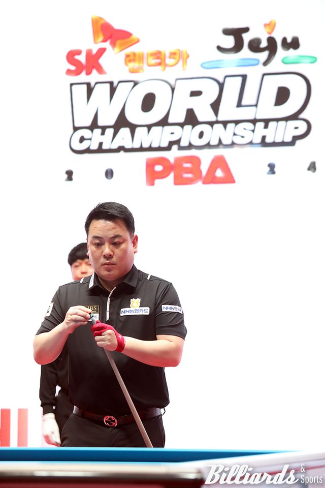 조재호는 지난 22-23시즌과 23-24시즌 월드챔피언십에서 2회 연속 우승을 달성했고, 이번에 3회 연속 우승에 도전한다.