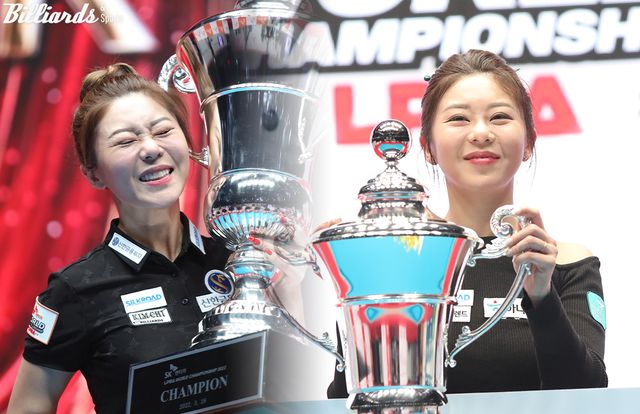 김가영(하나카드)은 지난 4차례 열렸던 LPBA 월드챔피언십에서 모두 결승에 올라가 징검다리로 2회 우승을 차지했다. 이번 대회는 지난해에 이어 월드챔피언십 2연패 도전이다.&nbsp; 사진=이용휘 기자