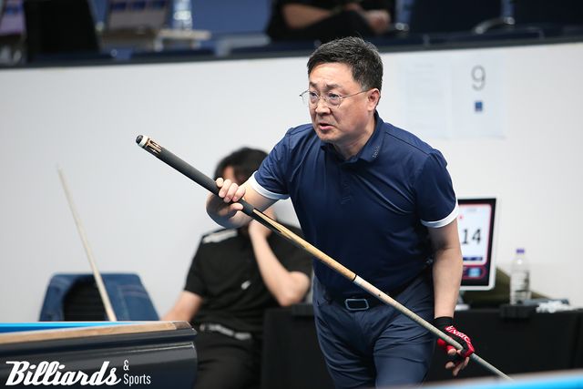 12일 1차전 패자부활전을 통해 PBA 드림투어에 합격한 신임광.