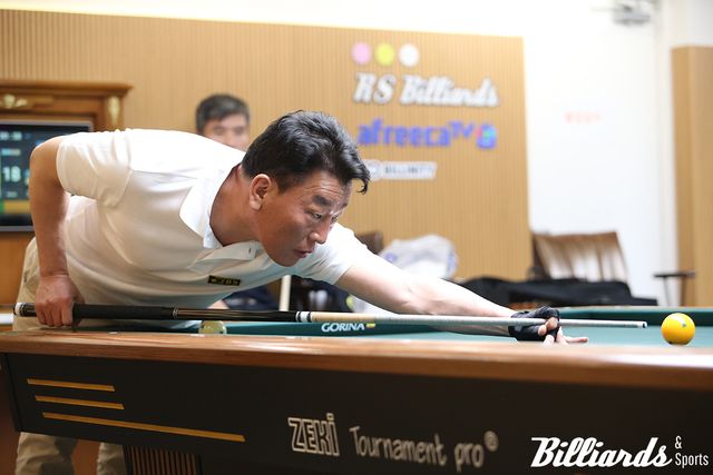 16강에서 이정희를 상대로 애버리지 2.692를 기록한 김광현은 최종 라운드에서 하이런 2점에 그치며 제 경기력을 발휘하지 못했다.