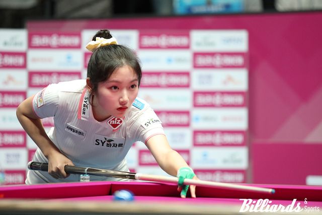 PBA 팀리그에서 활약 중인 '2001년생' 한지은.