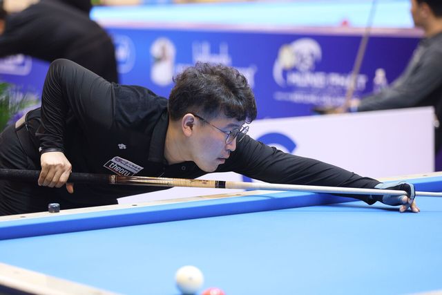 B조에서 조명우를 따돌리고 조 2위 자리를 차지한 황봉주(시흥체육회).