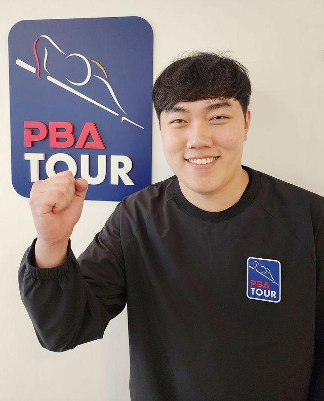 PBA 합류를 알린 김준태. 사진=PBA 제공