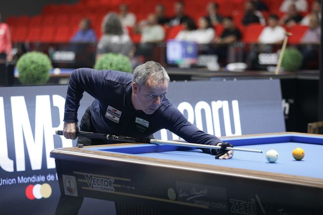 조명우를 꺾고 8강에 오른 야스퍼스.