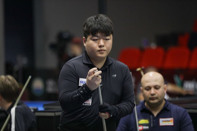 야스퍼스에게 16강에서 패한 조명우(실크로드시앤티-서울시청).&nbsp;