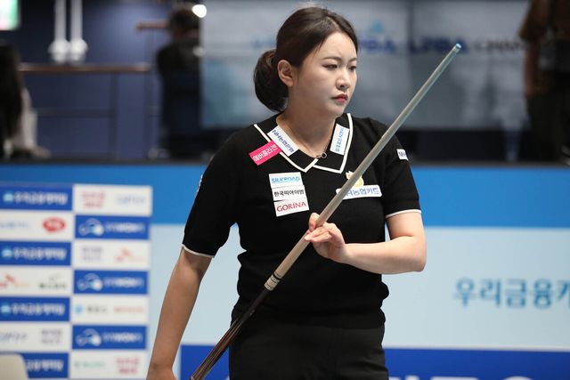 김민아는 64강전에서 응우옌호앙옌니에게 일격을 맞았다.