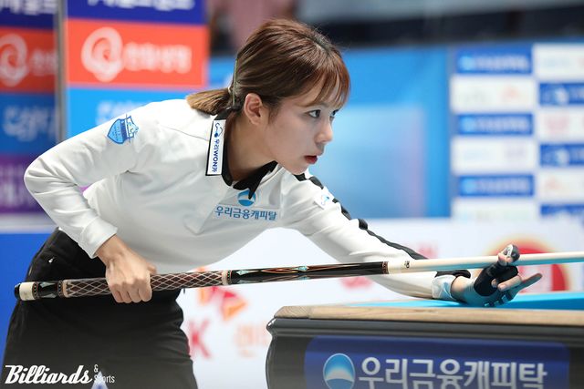64강에서 이지은을 꺾고 32강에 올라온 김민영(우리금융캐피탈).