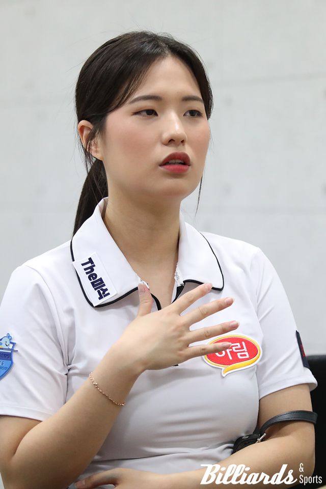 경기 후 인터뷰에서 아쉬운 마음을 털어놓은 박정현.