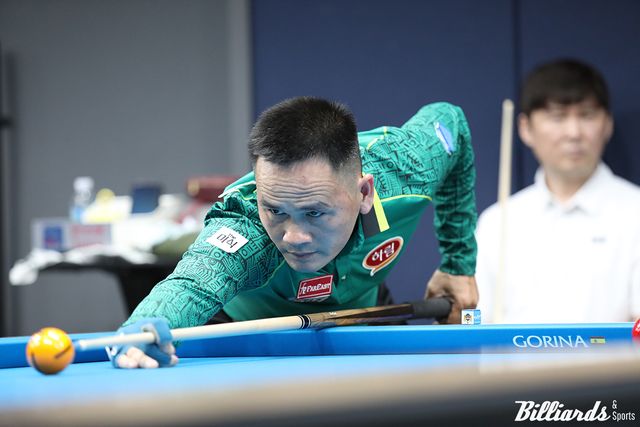 'PBA 복귀전'에서 승리한 베트남의 쩐득민(하림).