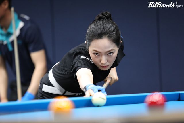 애버리지 1.222로 김명희를 3-0으로 꺾은 차유람(휴온스).