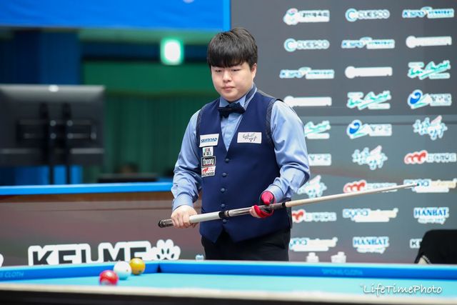 강원도 양구군에서 열린 당구대회에 출전한 조명우. 사진=대한당구연맹 제공