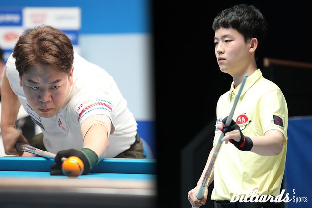 지난 시즌 개막전 우승과 준우승을 차지한 강동궁과 김영원이 나란히 이번 대회 64강에서 탈락했다. 사진=고양/이용휘 기자