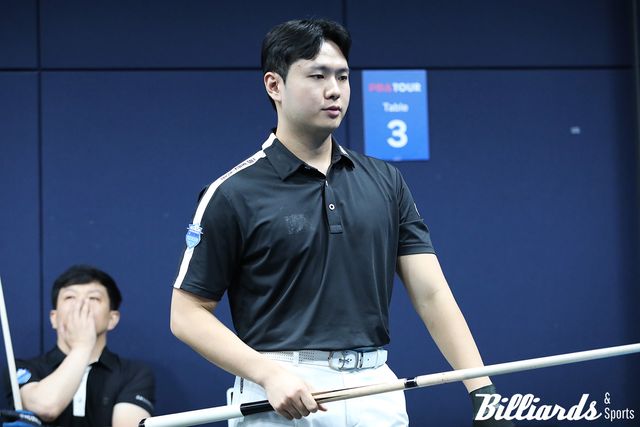 강동궁을 꺾고 32강에 오른 전인혁.