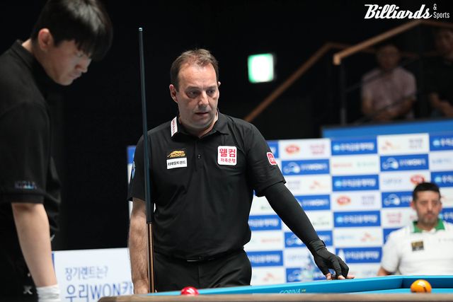 산체스는 초반 승부에서 초클루에게 밀려 아쉽게 PBA 두 번째 우승 타이틀을 놓쳤다.&nbsp;