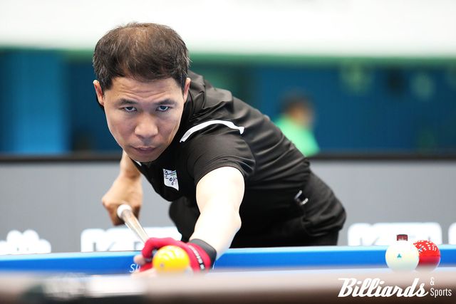 이번 대회 복식과 개인전 우승을 휩쓴 허정한. 사진=양구/이용휘 기자