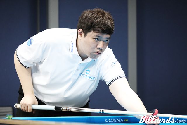 우리금융캐피탈 신입 선지훈은 16강에 오르며 선전을 펼쳤다.