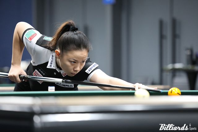 응우옌호앙옌니(에스와이)가 시즌 2차 투어 하나카드 LPBA 챔피언십 예선 1라운드에서 승리를 거두고 2라운드에 진출했다.&nbsp; 사진=고양/이용휘 기자