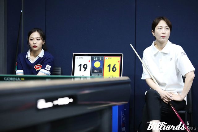 정보윤은 경기 종료 3분 19로를 남겨 놓고 19:16로 앞섰으나 마지막 이닝에서 서지연에게 역전패를 당하고 말았다.