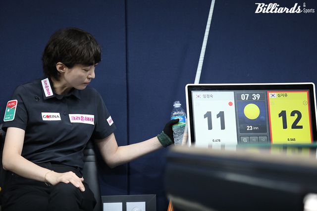 64강에서 탈락한 '원조 여왕' 임정숙(크라운해태).