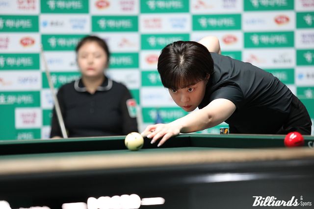 이화연은 애버리지 1.923을 기록하며 승리를 거둬 PPQ 종합순위 1위로 PQ에 올라왔다.