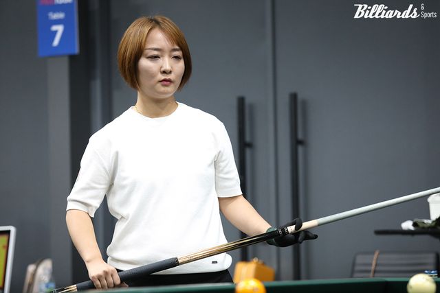 임경진을 꺾고 32강에 진출한 이유주.