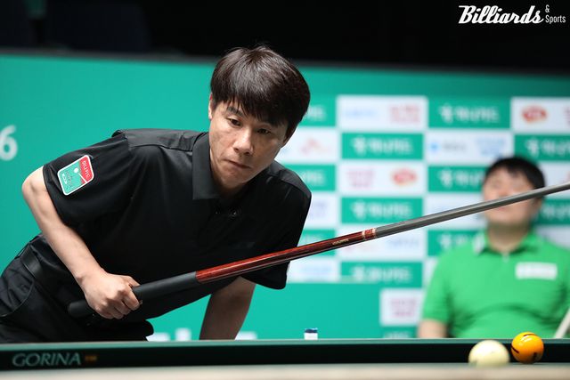 김병호를 꺾고 64강에 진출한 배정두.