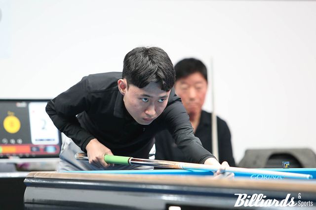 64강을 애버리지 3.500으로 통과한 전재형. 사진=빌리어즈앤스포츠 DB