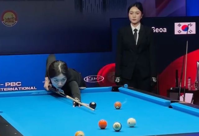 한국의 서서아(전남)가 인도네시아 자카르타에서 열린 10볼 오픈 여자부 경기에서 결승에 진출해 우승에 도전한다.&nbsp; 사진=PBC 제공