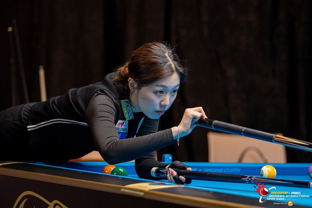 '2025 프레데터-PBC 인도네시아 인터내셔널 10볼 오픈'에 출전한 서서아.