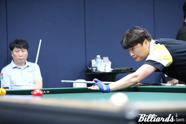 신남호를 꺾고 64강에 오른 강민구.