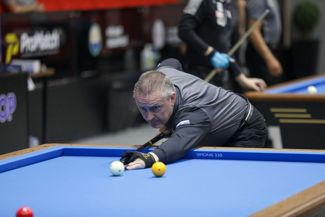 '당구 황제' 프레데리크 쿠드롱(벨기에)이 2일 포르투갈에서 열리는 포르투 3쿠션 당구월드컵 최종예선에 출전한다.&nbsp; 사진=SOOP 제공