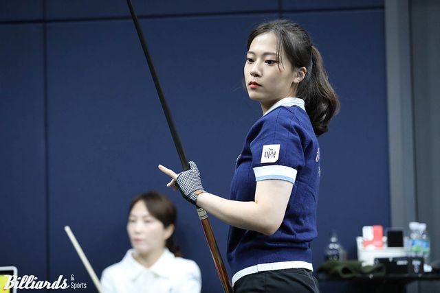 지난 시즌 7차 투어 '하이원리조트 LPBA 챔피언십'에서 4강에 진출했던 정보윤(하림). 빌리어즈앤스포츠 DB