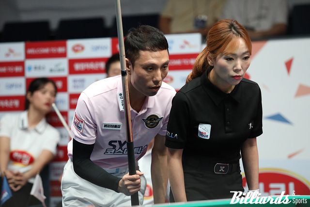 김준태의 휘몰아치는 공격에 속공으로 맞불을 놓은 최원준.