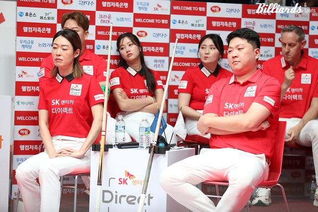 SK렌터카의 히다 오리에와 조건휘.