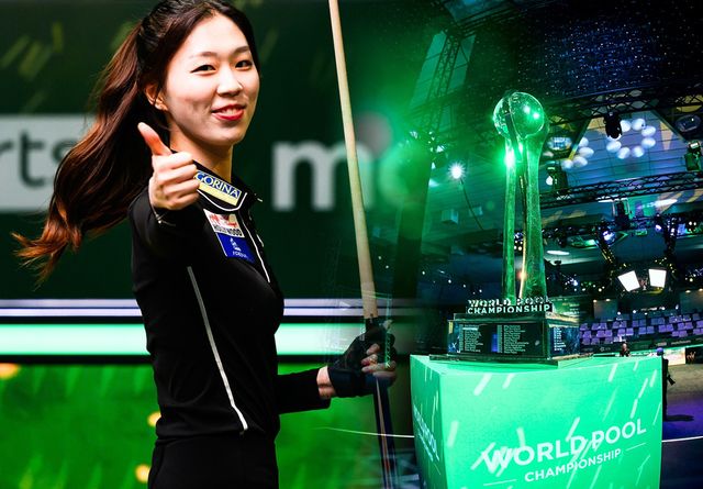 한국 여자 포켓볼 최강자 서서아(전남)가 24일 사우디아라비아 제다에서 열린 월드 풀 챔피언십 2025에서 스테이지2(64강)에 진출하며 돌풍을 일으켰다.&nbsp; 사진=WNT 제공