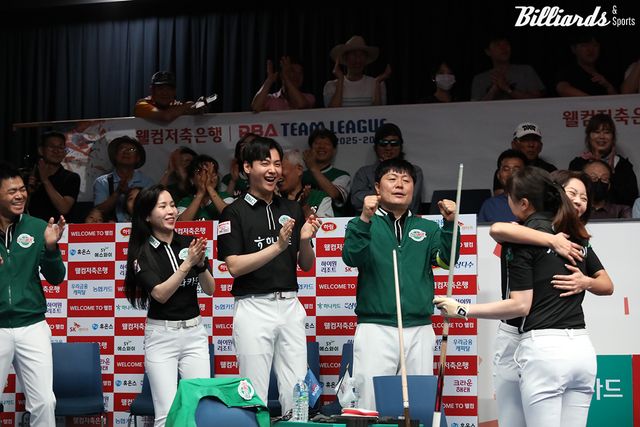 하나카드는 NH농협카드와 상대전적 11승 10패로 앞섰고, 1라운드 3연승으로 3승 2패(승점9)로 3위에 올랐다.