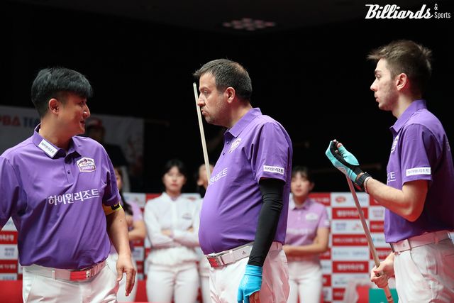 하이원리조트 이충복, 륏피 체네트, 부라크 하샤시(왼쪽부터). 사진=고양/이용휘 기자