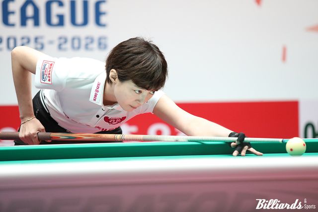 복식전 두 세트를 따내며 맹활약한 크라운해태 임정숙.