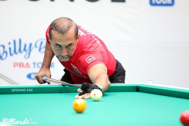 1라운드에서 3세트 단식전 5경기를 모두 승리한 세미 사이그너(웰컴저축은행).