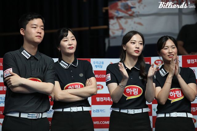 하림의 김영원 김상아 정보윤 박정현(왼쪽부터).