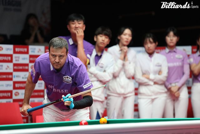 1세트 퍼펙트큐와 3세트 역전승으로 팀 승리를 견인한 륏피 체네트(하이원리조트).