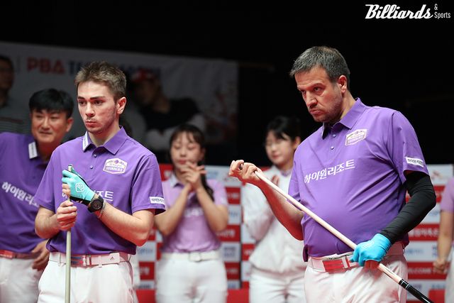 하이원리조트의 '튀르키예 듀오' 부라크 하샤시(왼쪽)와 륏피 체네트.