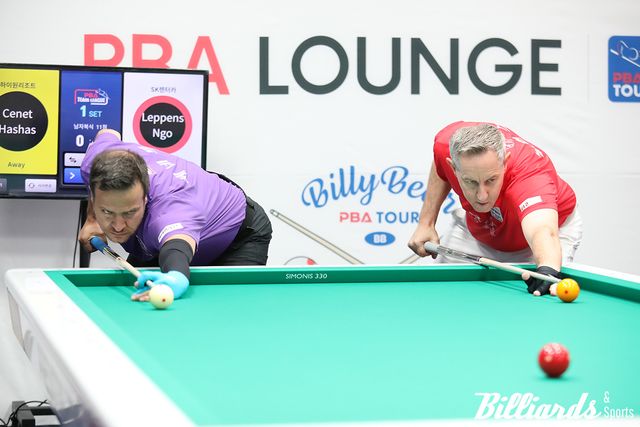 륏피 체네트(하이원리조트)와 에디 레펀스(SK렌터카)의 뱅킹.