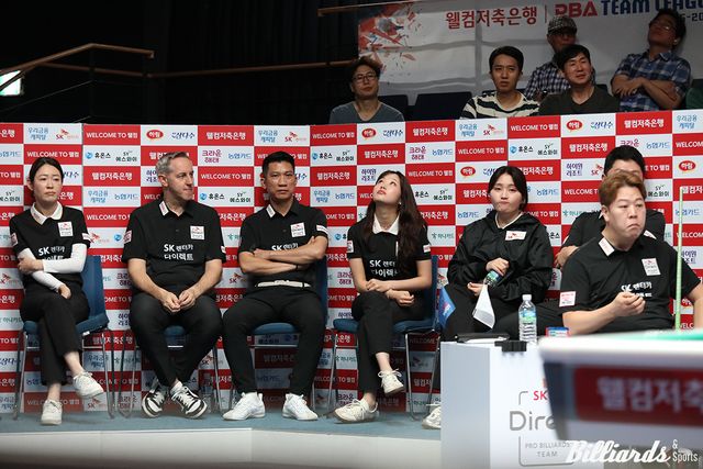 SK렌터카 벤치 모습.