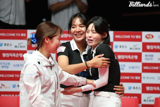 우리금융캐피탈 김민영, 스롱 피아비(캄보디아), 서한솔.